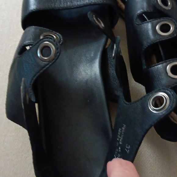 Rudsak Baptista leather lace up espadrille sandals - Picture 8 of 12